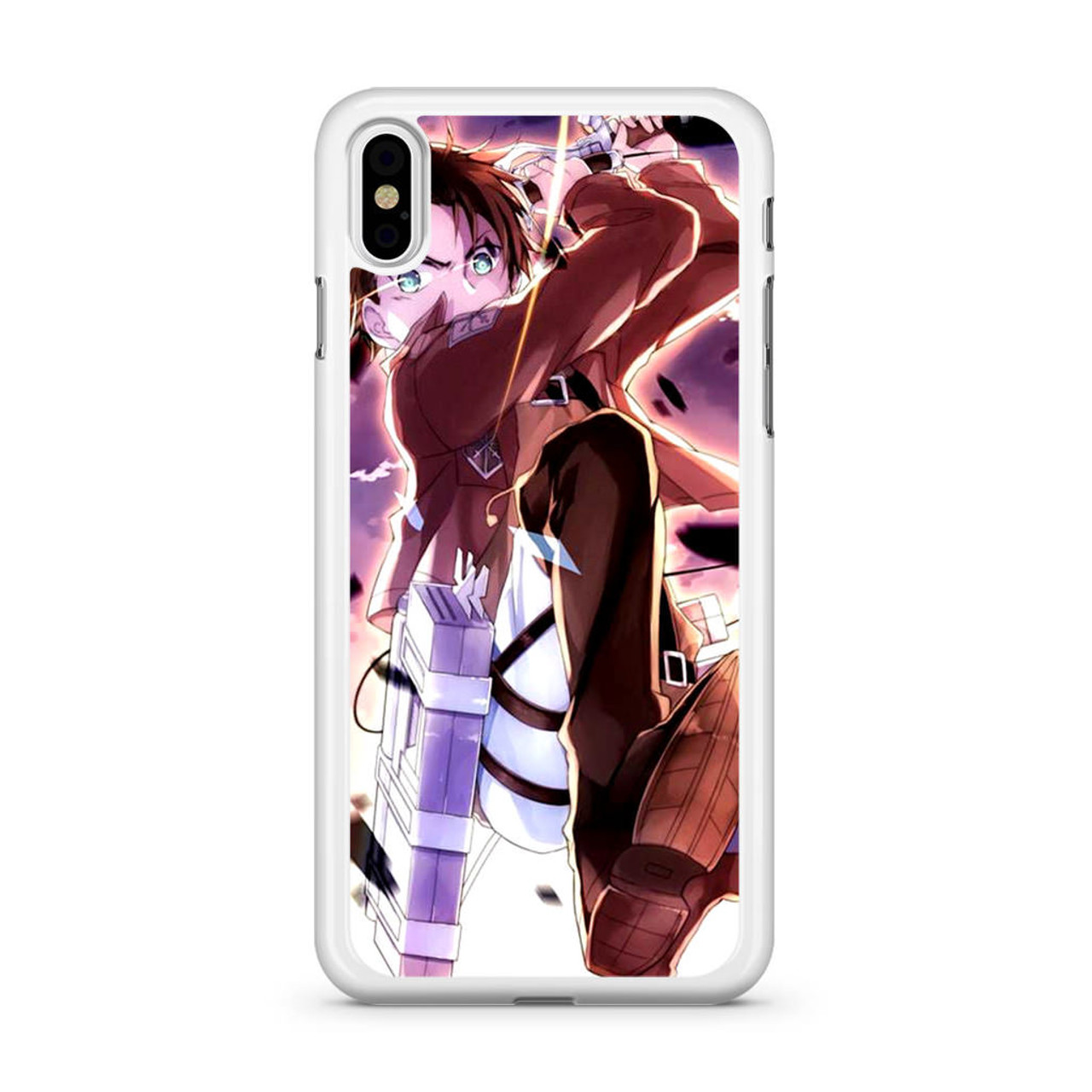 Attack On Titan Eren Yeager Mikasa Ackerman iphone case