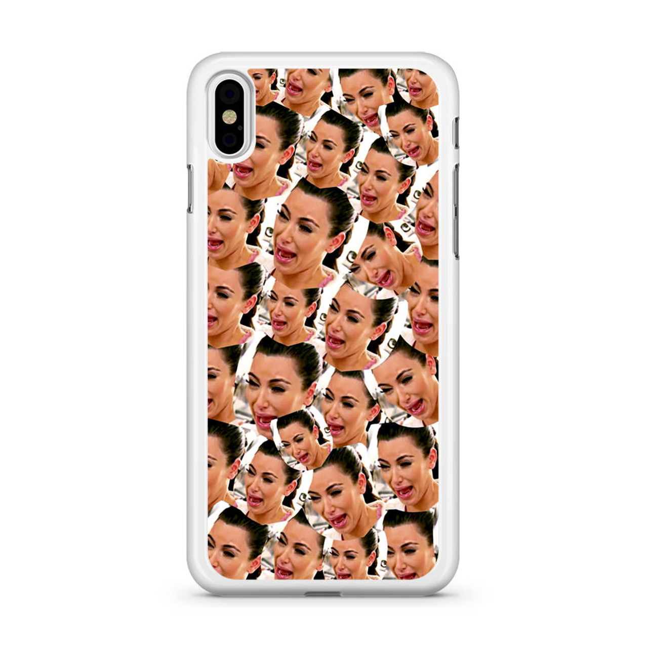 Kim Kardashian Crying Collage Iphone X Case Caseshunter