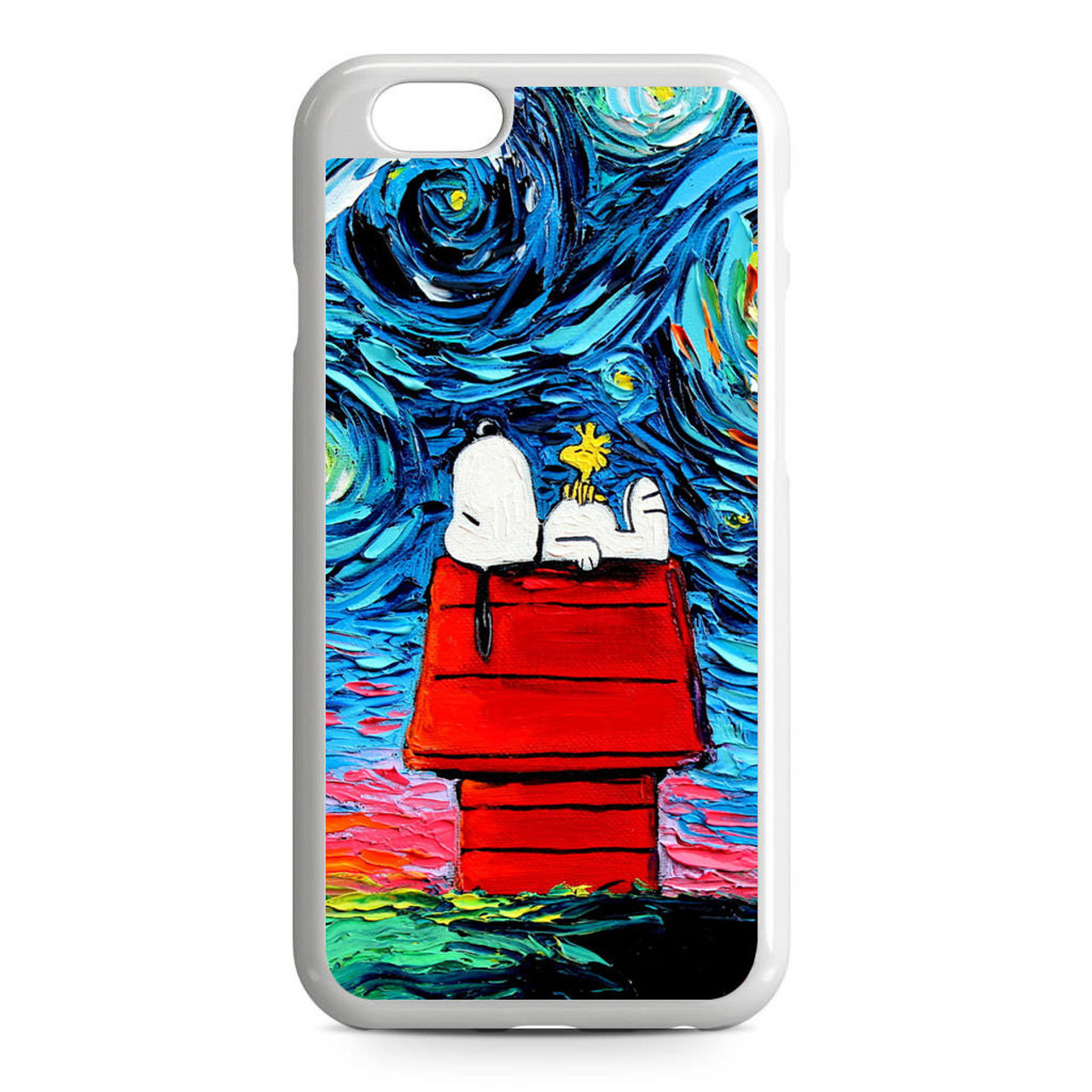 Snoopy Starry Night Van Gogh Iphone 6 6s Case Caseshunter