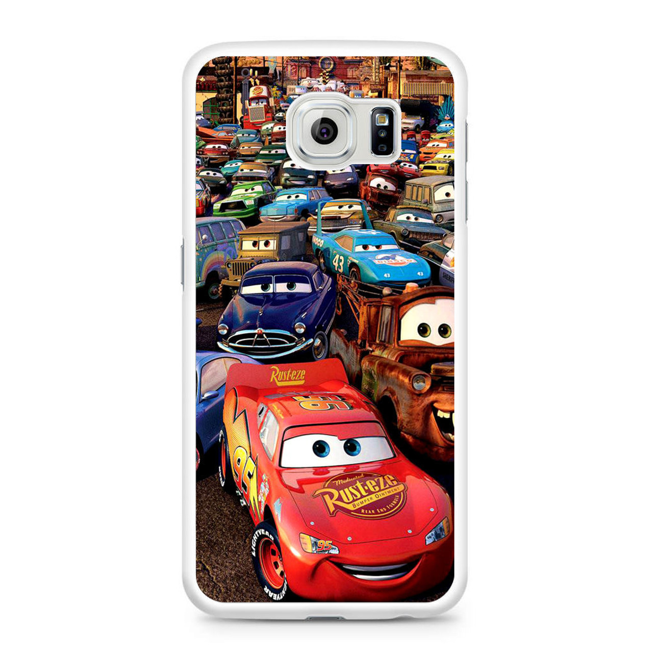 Lightning Mcqueen Disney Cars Samsung Galaxy S6 Case Caseshunter