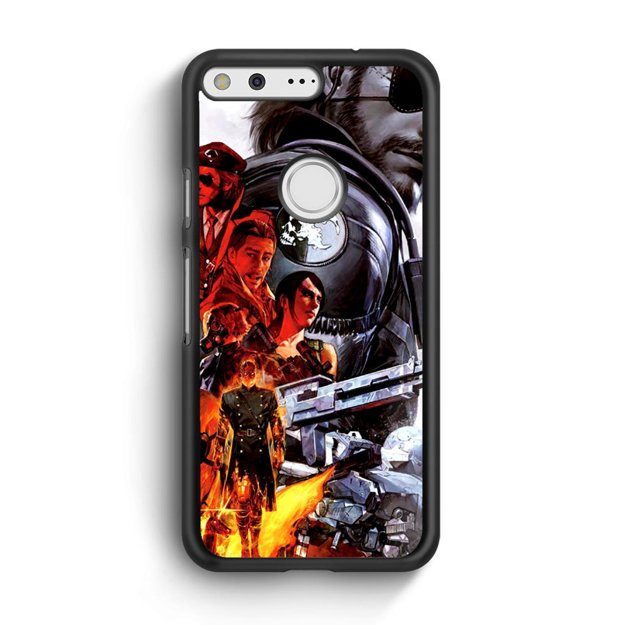 Metal Gear V The Panthom Pain Solid Snake Google Pixel 7 Case