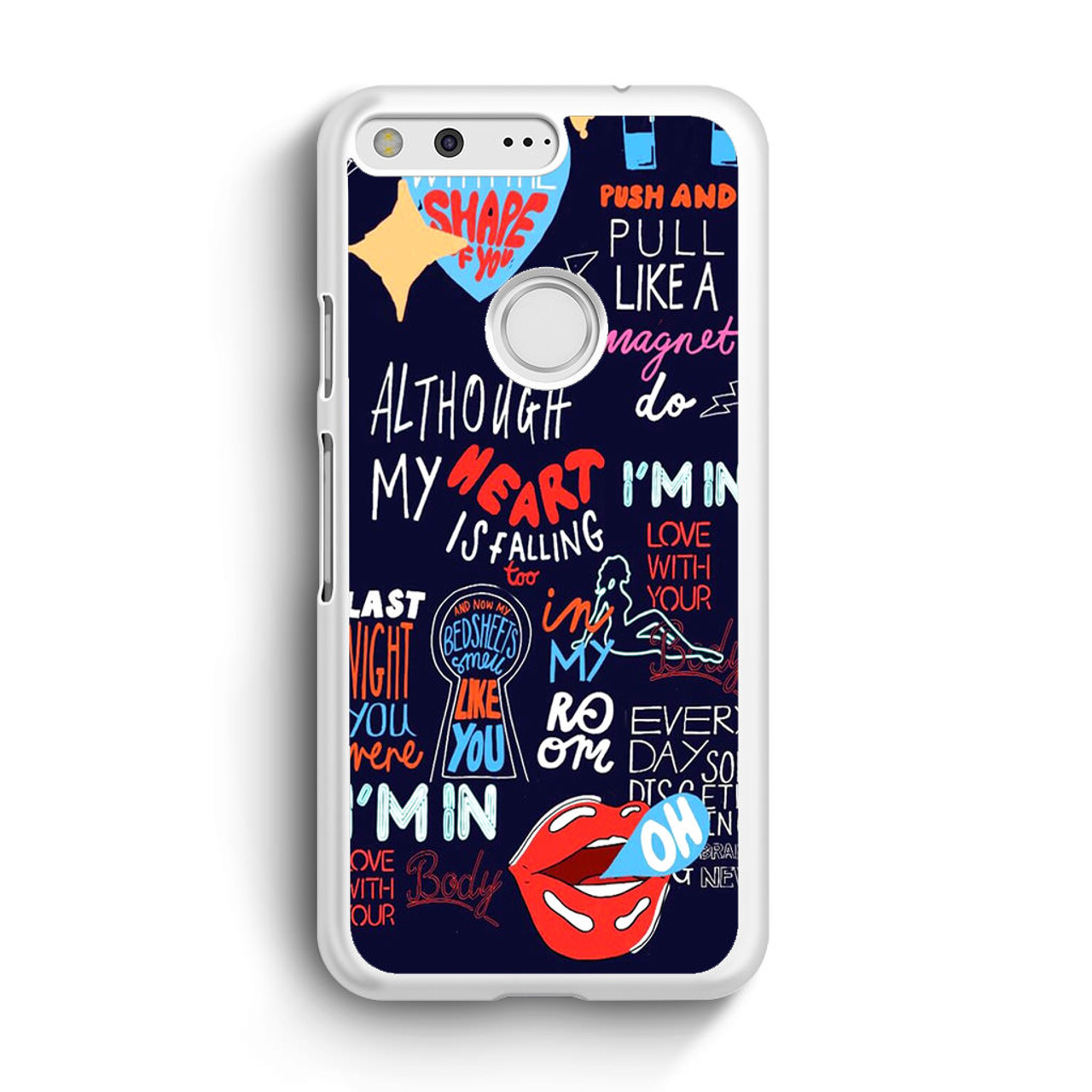 Shape Of You Lyrics Google Pixel Xl Case Caseshunter