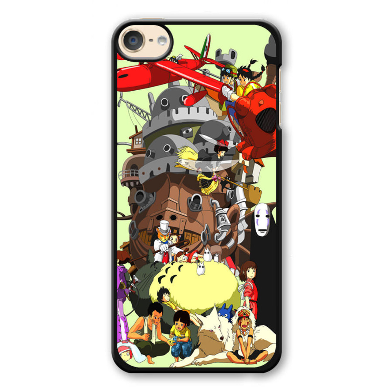 Studio Ghibli Collage iPod Touch 6 Case - CASESHUNTER