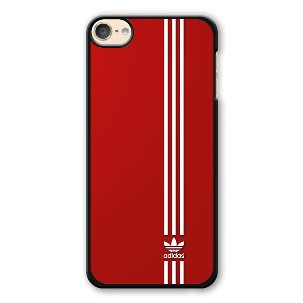 Brand Adidas Red White Sport iPod 6 Case - CASESHUNTER