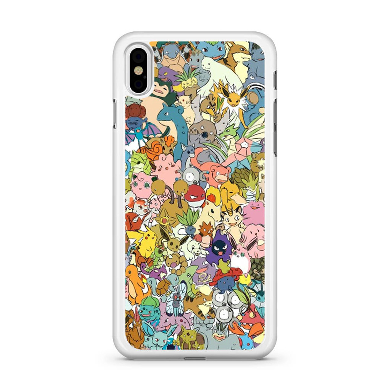All Pokemon Characters Iphone Xs Max Case Caseshunter