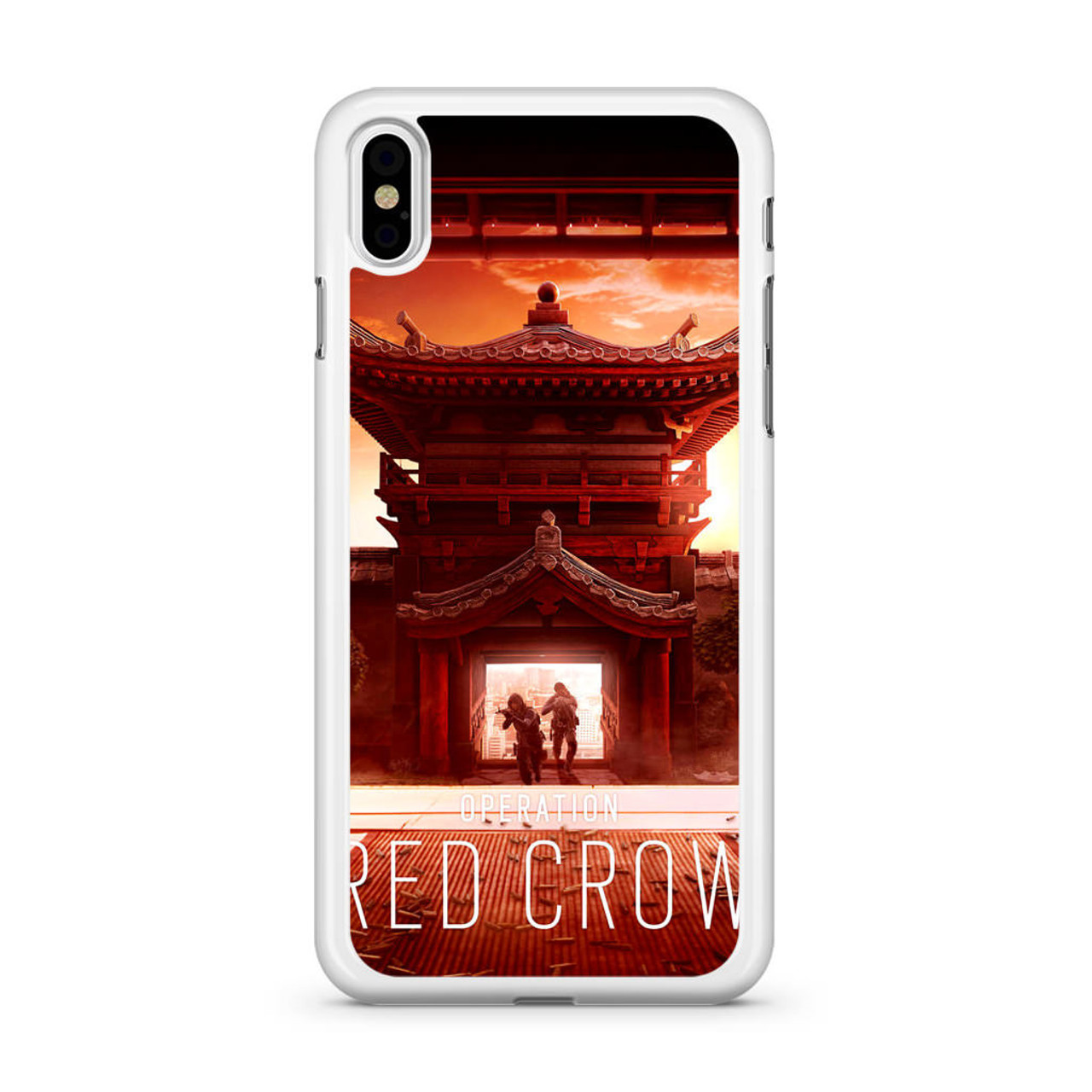Rainbow Six Siege Operation Red Crow Iphone Xs Max Case Caseshunter