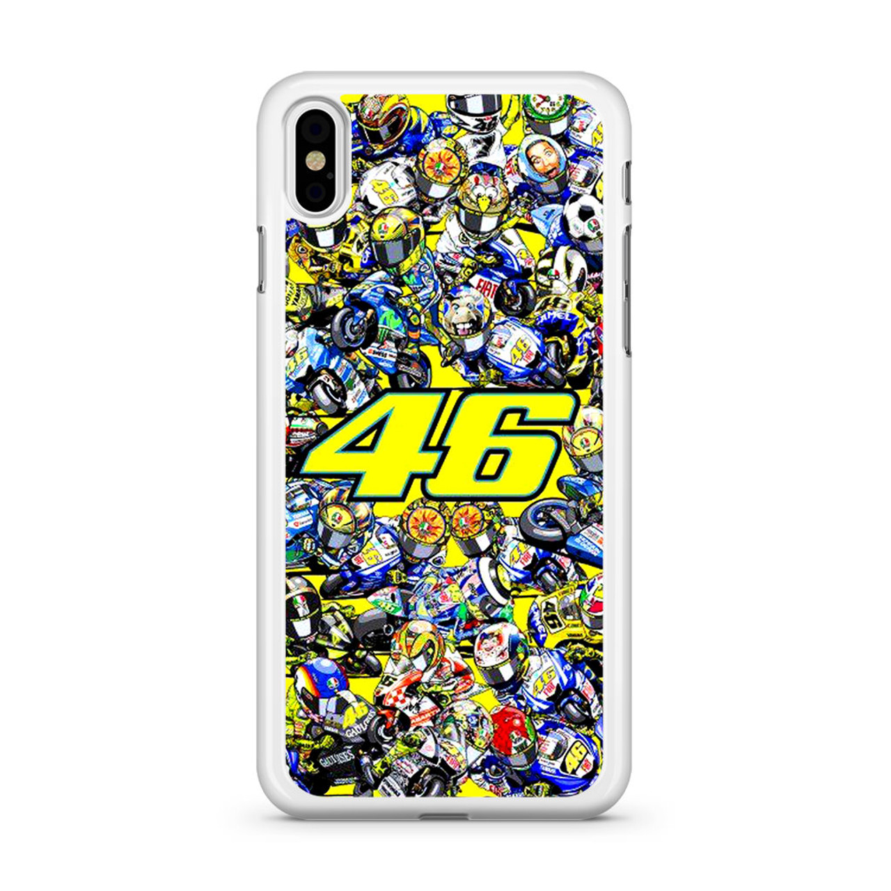 46 Valentino Rossi The Doctor iPhone XS Max Case - CASESHUNTER