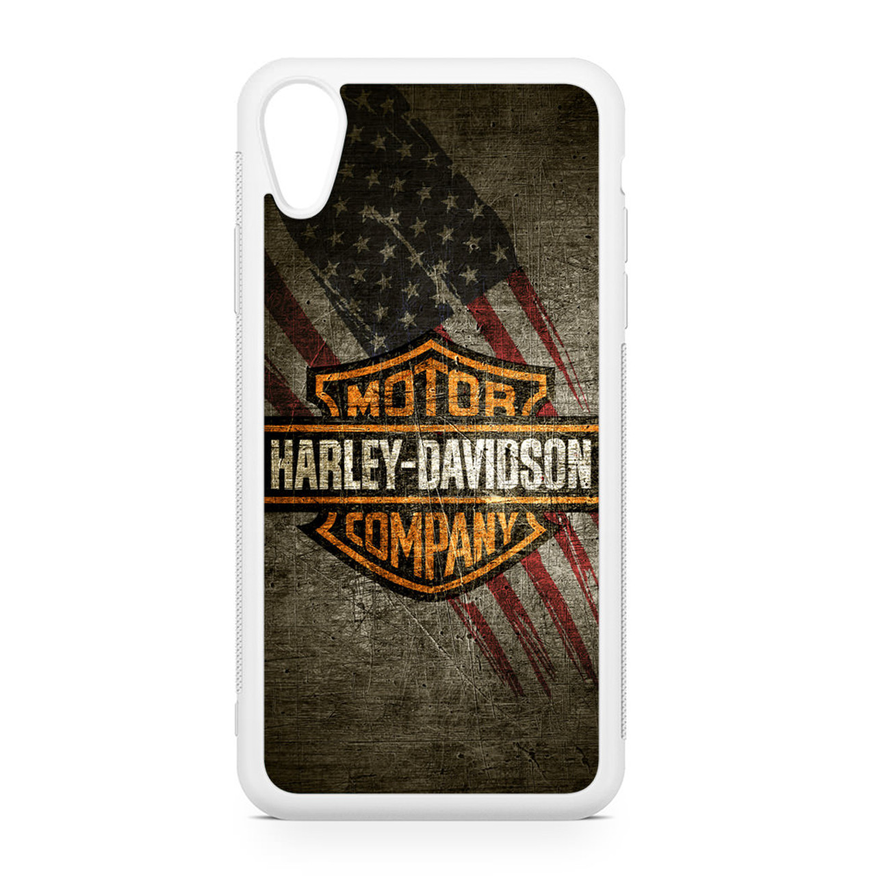 HARLEY DAVIDSON BLUE FLAME LOGO iPhone 15 Case Cover