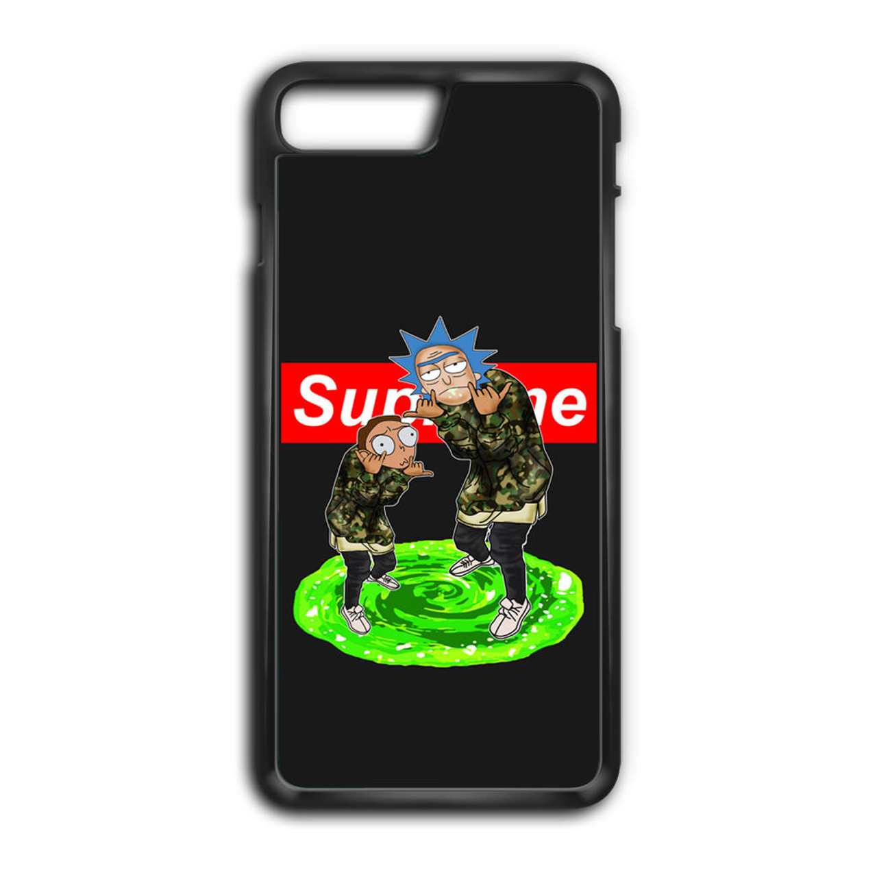 Rick and Morty Hypebeast iPhone 7 Plus Case - CASESHUNTER