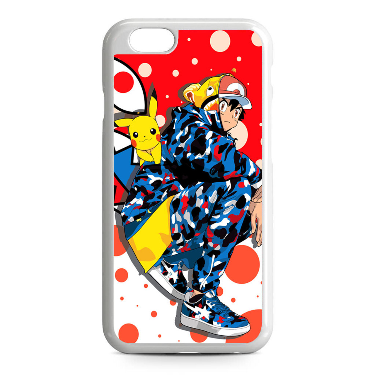 Ash Ketchum and Pikachu Hypebeast iPhone 6/6S Case - CASESHUNTER