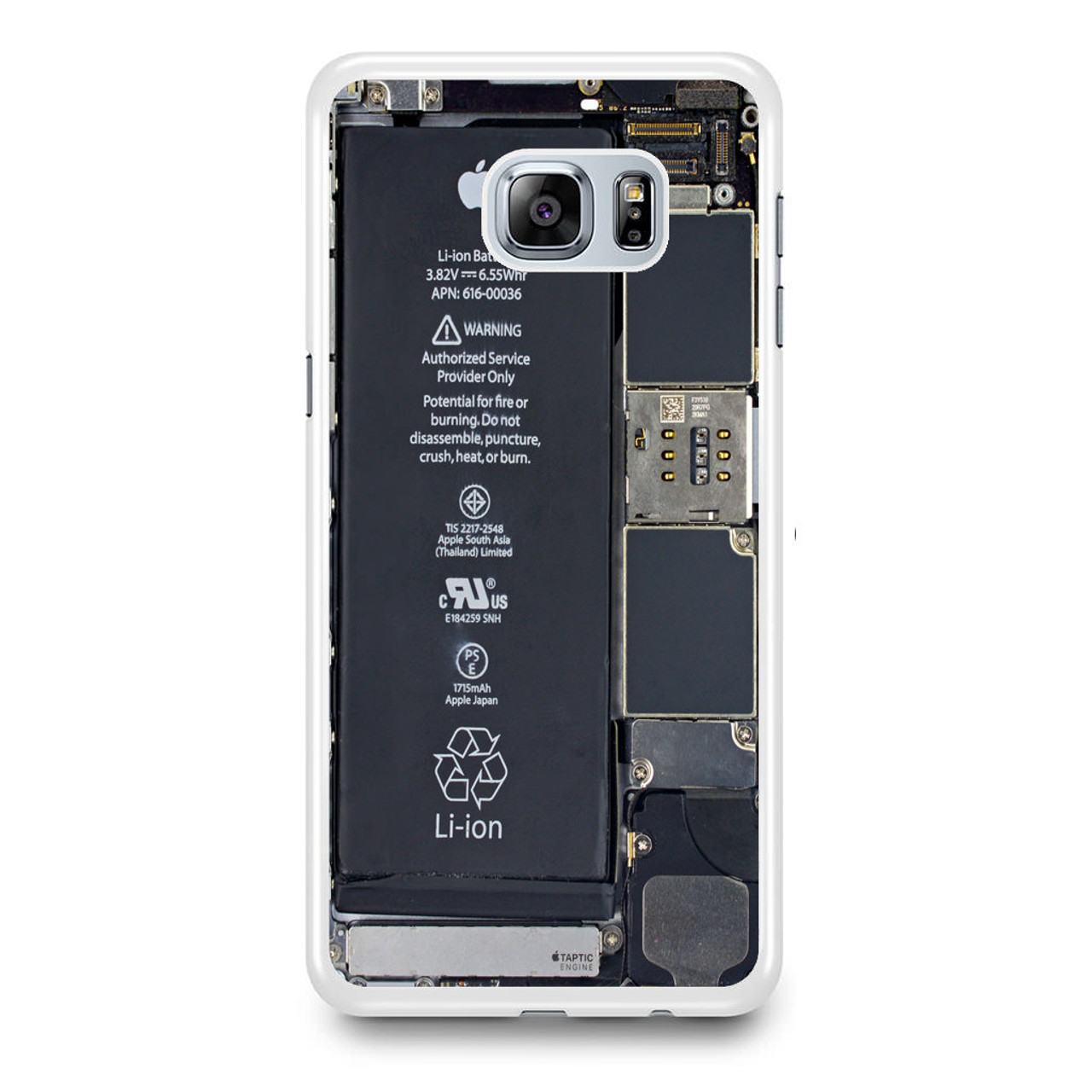 iPhone Fake Internals Engine Samsung Galaxy S6 Edge Plus Case - CASESHUNTER
