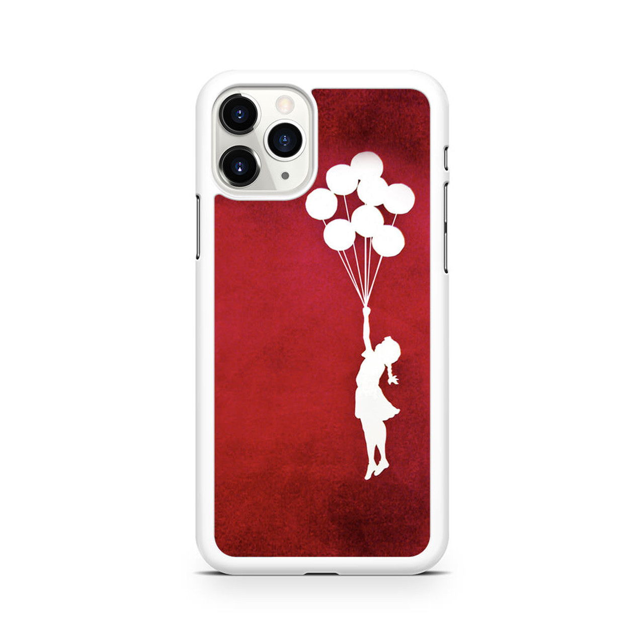 Banksy Ballon Girls Red iPhone 11 Pro Max Case - CASESHUNTER