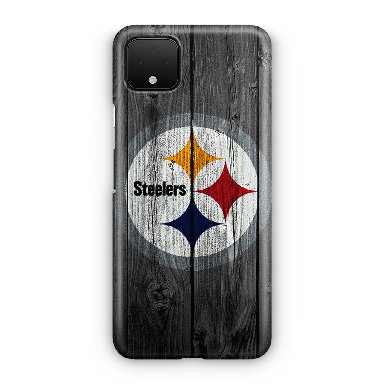 Custom Pittsburgh Steelers iPhone 12 Pro Max Case | Walnut Wood Pittsburgh  Steelers Cover