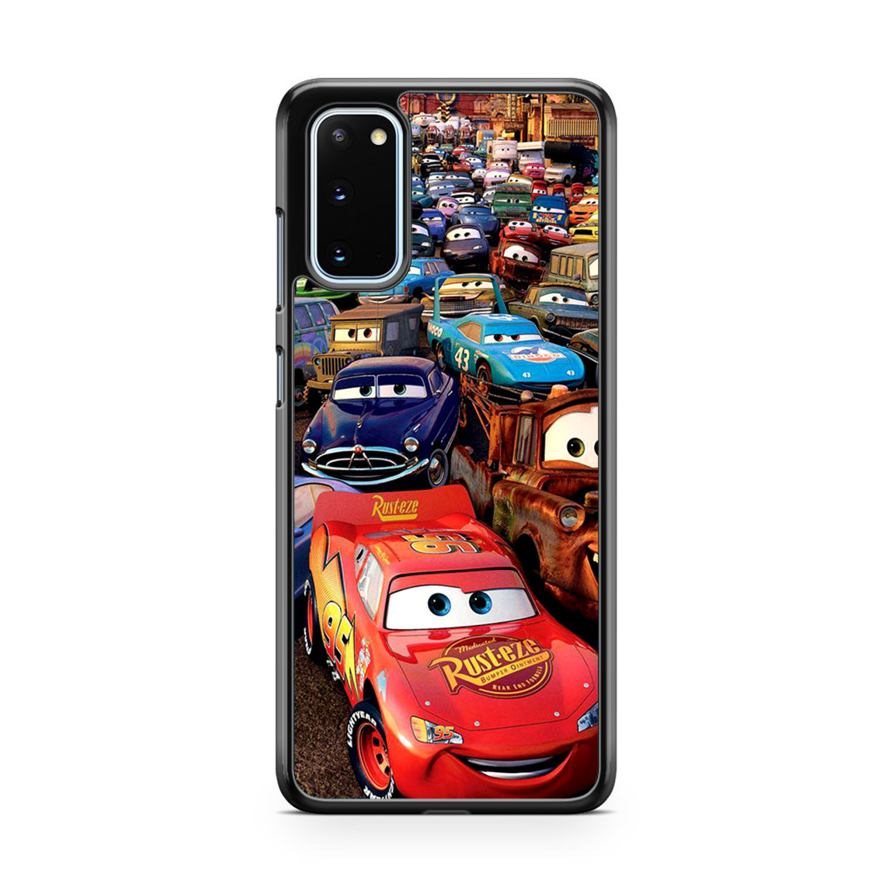 DeinDesign Handyhülle Lightning Mcqueen 95 Offizielles Lizenzprodukt Cars,  Samsung Galaxy S20 Ultra Handykette Hülle mit Band Case zum Umhängen