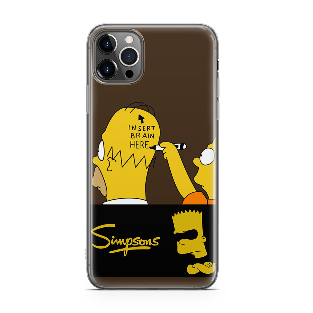 LOUIS VUITTON X BART SIMPSONS iPhone 13 Pro Case Cover