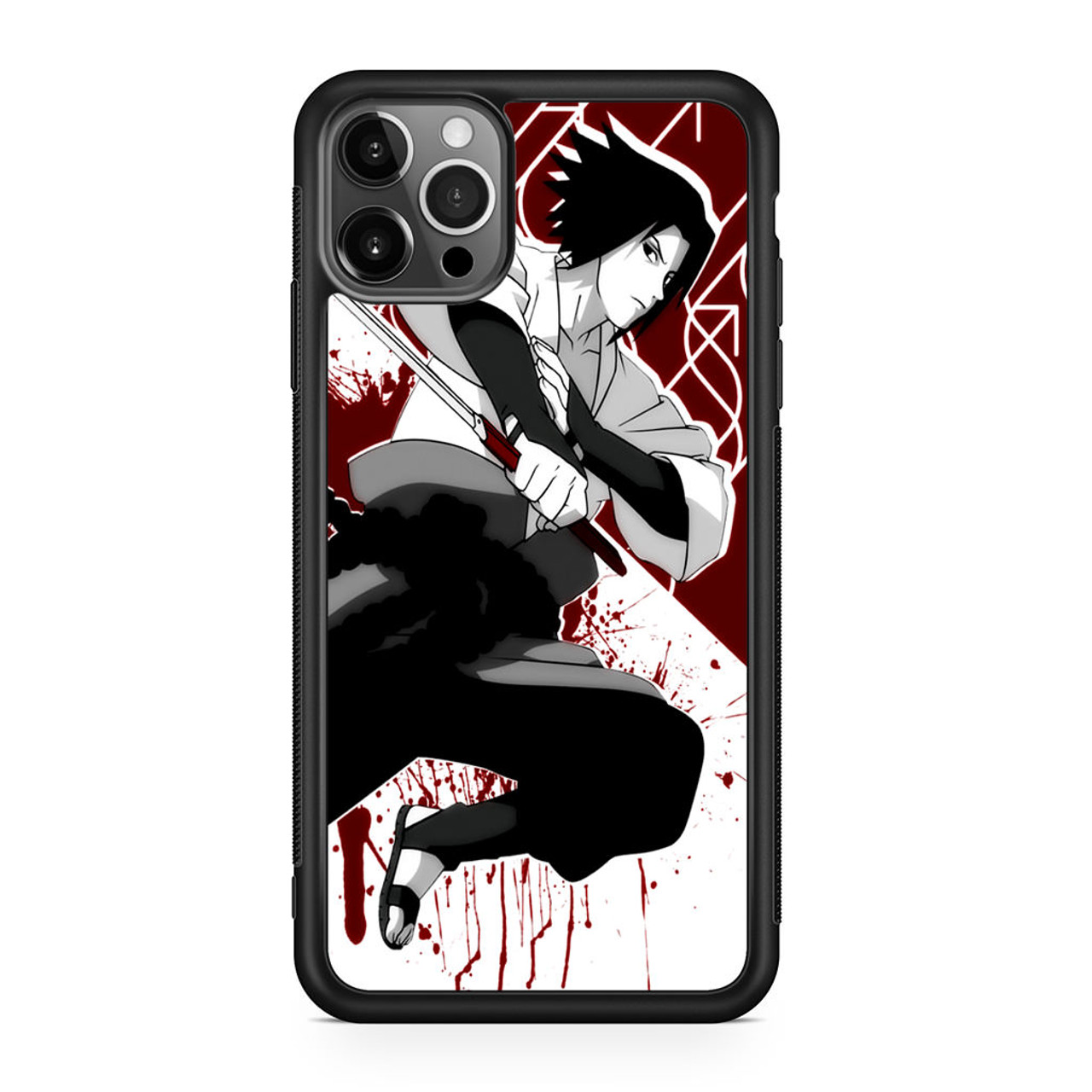 Anime Naruto Sasuke Uchiha Iphone 12 Pro Max Case Caseshunter