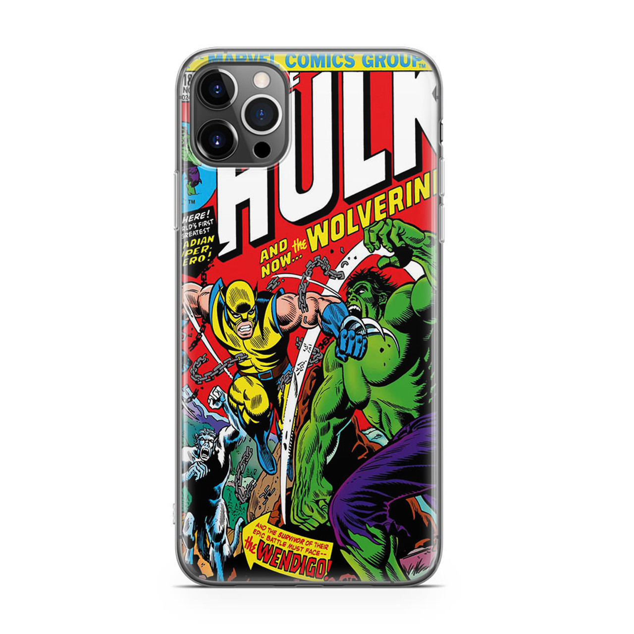 Marvel Comics Cover The Incredible Hulk Iphone 12 Pro Max Case Caseshunter