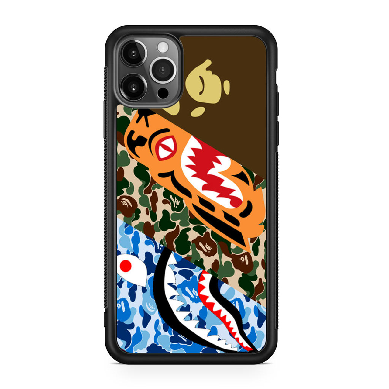 Bape Bathing Ape Collection iPhone 12 Pro Max Case - CASESHUNTER