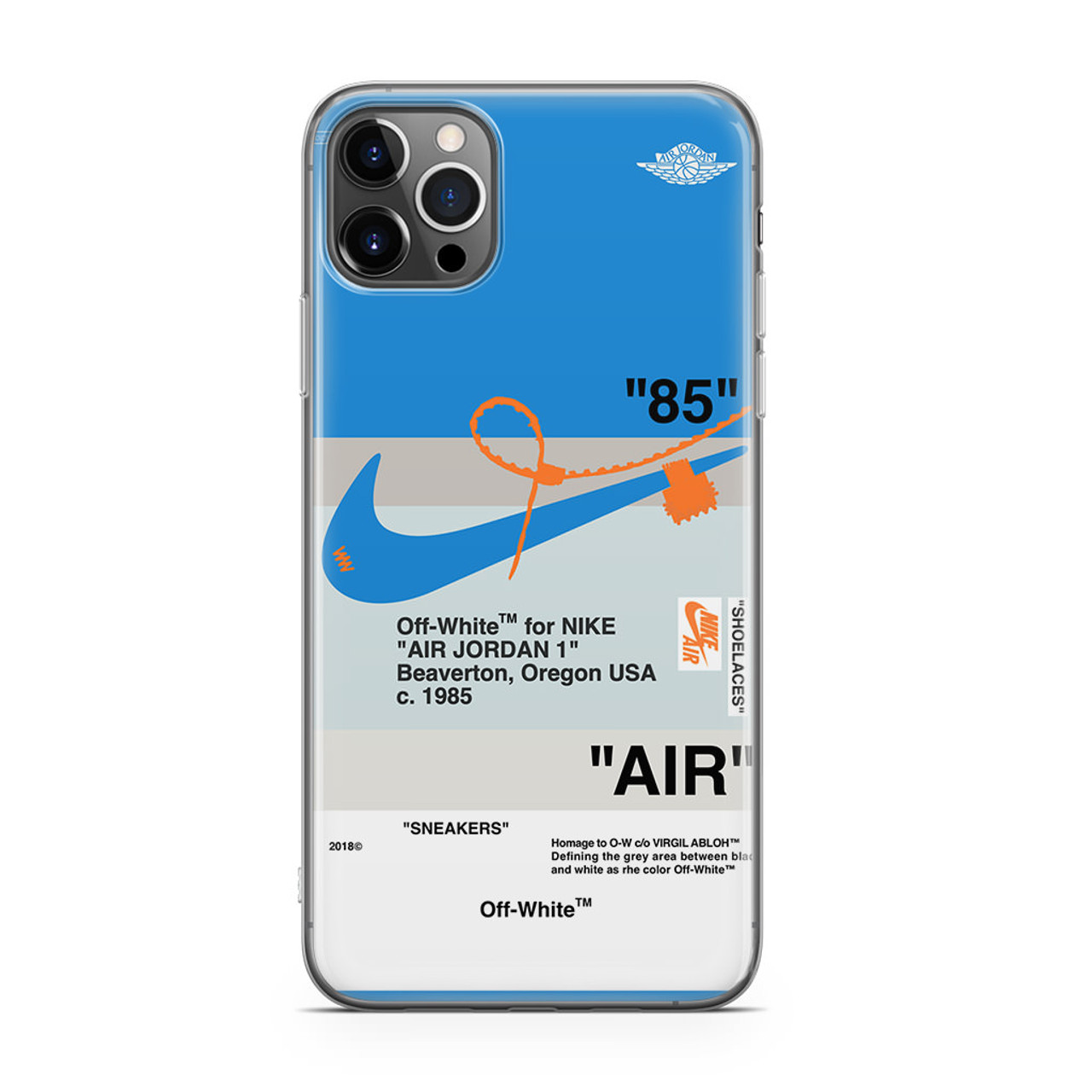 85 Air Blue Iphone 12 Pro Max Case Caseshunter