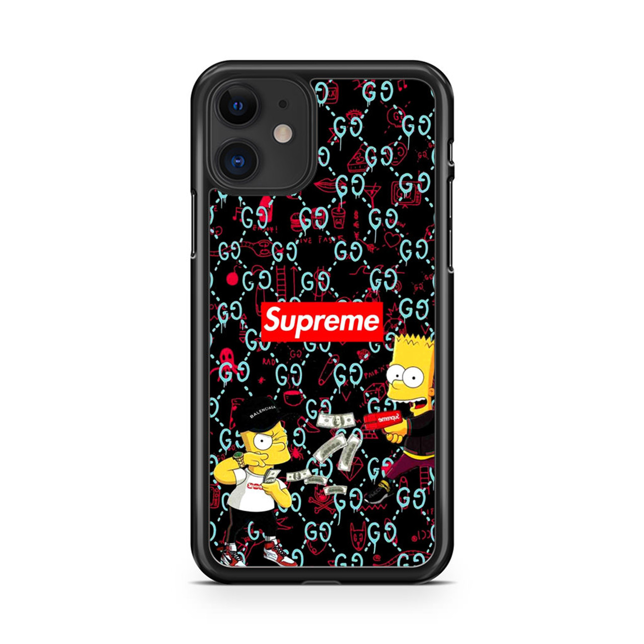 Bart Sup Bape Camo iPhone 12 Mini Case - CASESHUNTER