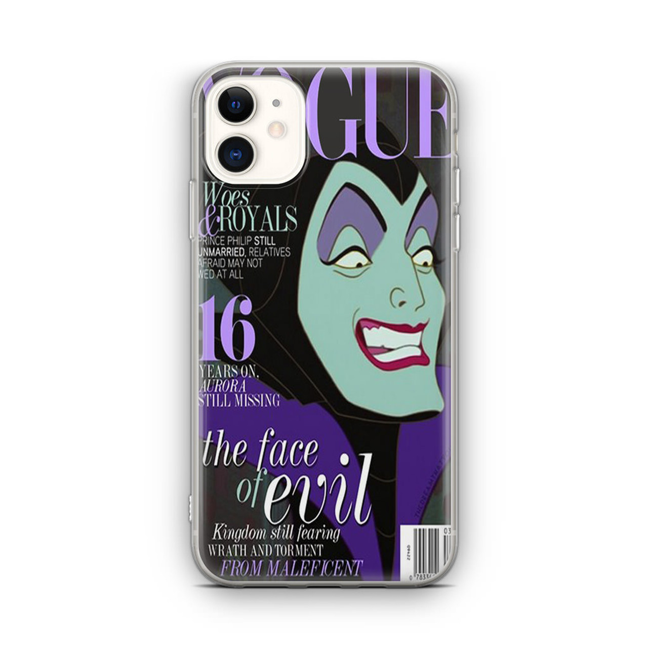 Maleficent Vogue iPhone 12 Case - CASESHUNTER