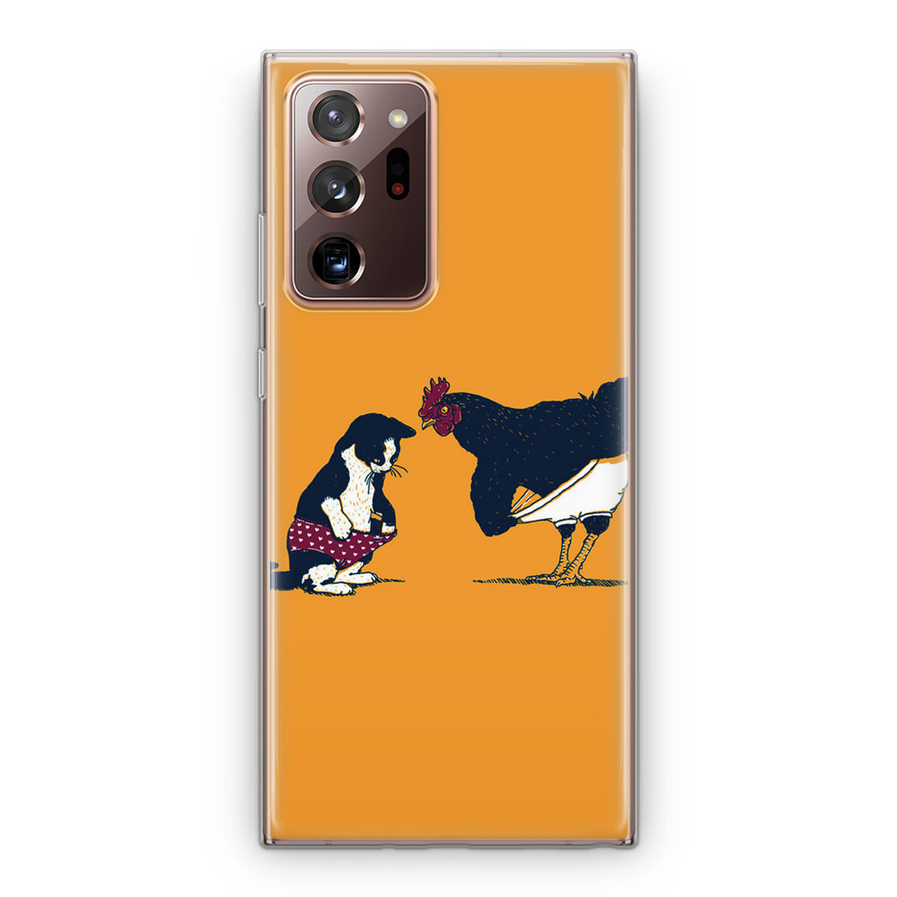 Cat Chicken Yellow Underwear Cute iPhone 11 Case - CASESHUNTER