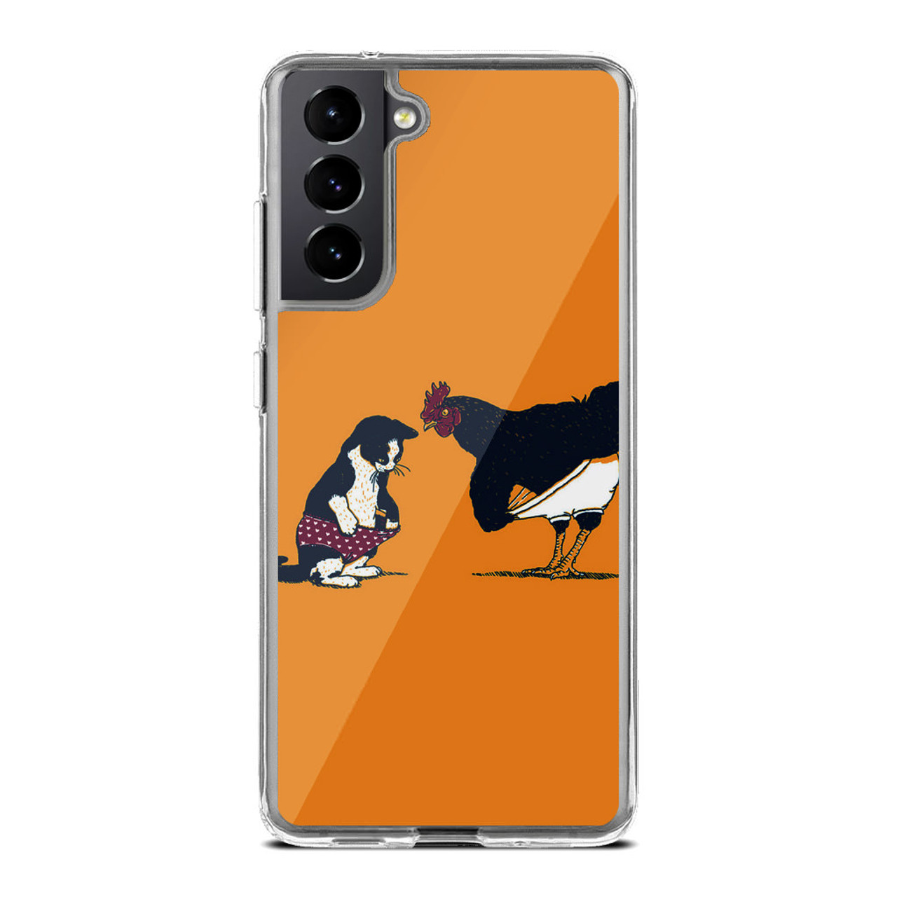 Yellow Chicken For Iphone 6 Plus/6s Plus/7 Plus/8 Plus Case