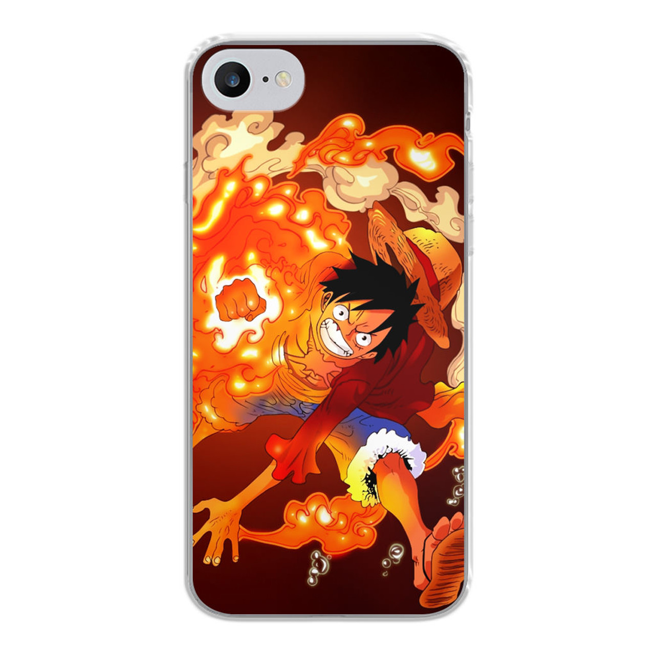 With Wristband) Hontinga Casing Case For iphone 11 11 Pro Max Case  Shockproof Frosted Cartoon Anime Case Luffy Soft Edge Transparent Phone  Casing Full Back Cover Lens Camera Protector Cases Hard Case