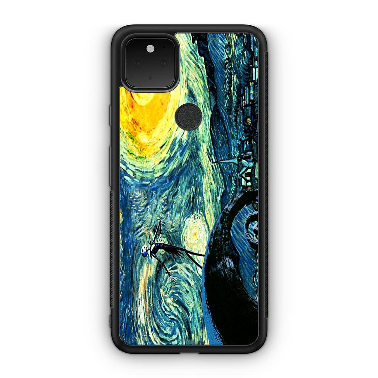 Starry Night Nightmare Before Christmas Google Pixel 5 Case - CASESHUNTER