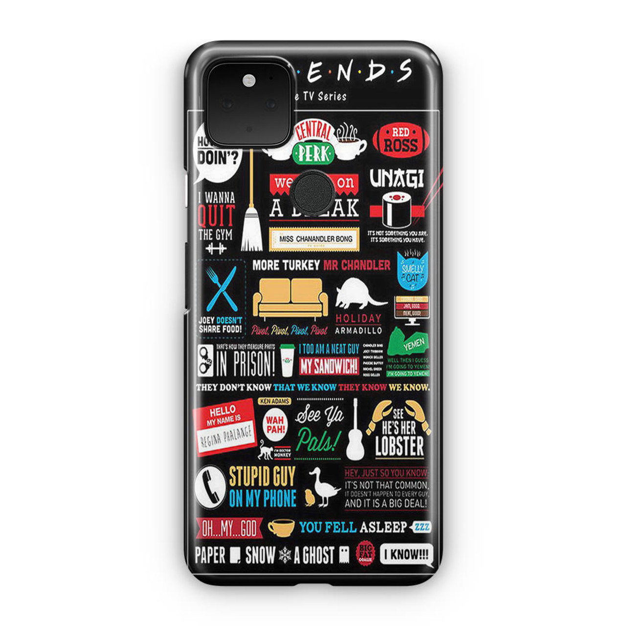 Friends TV Show Google Pixel 5 Case - CASESHUNTER