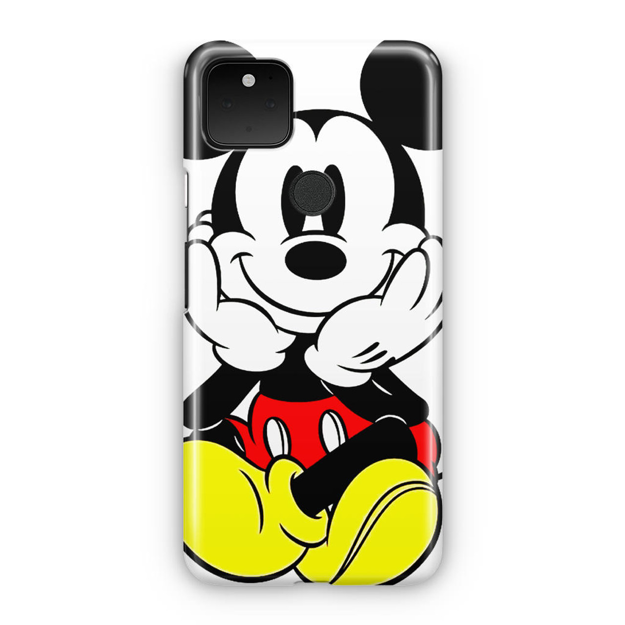Gucci Mickey Mouse Google Pixel 5 Clear Case
