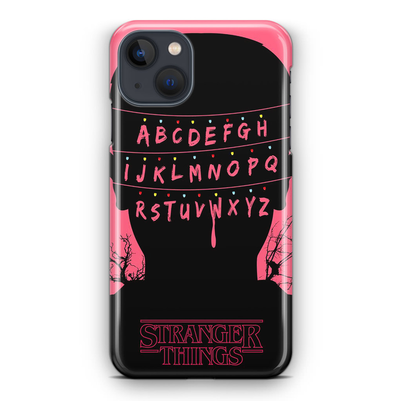 Stranger Things Alphabets iPhone 13 Mini Case - CASESHUNTER