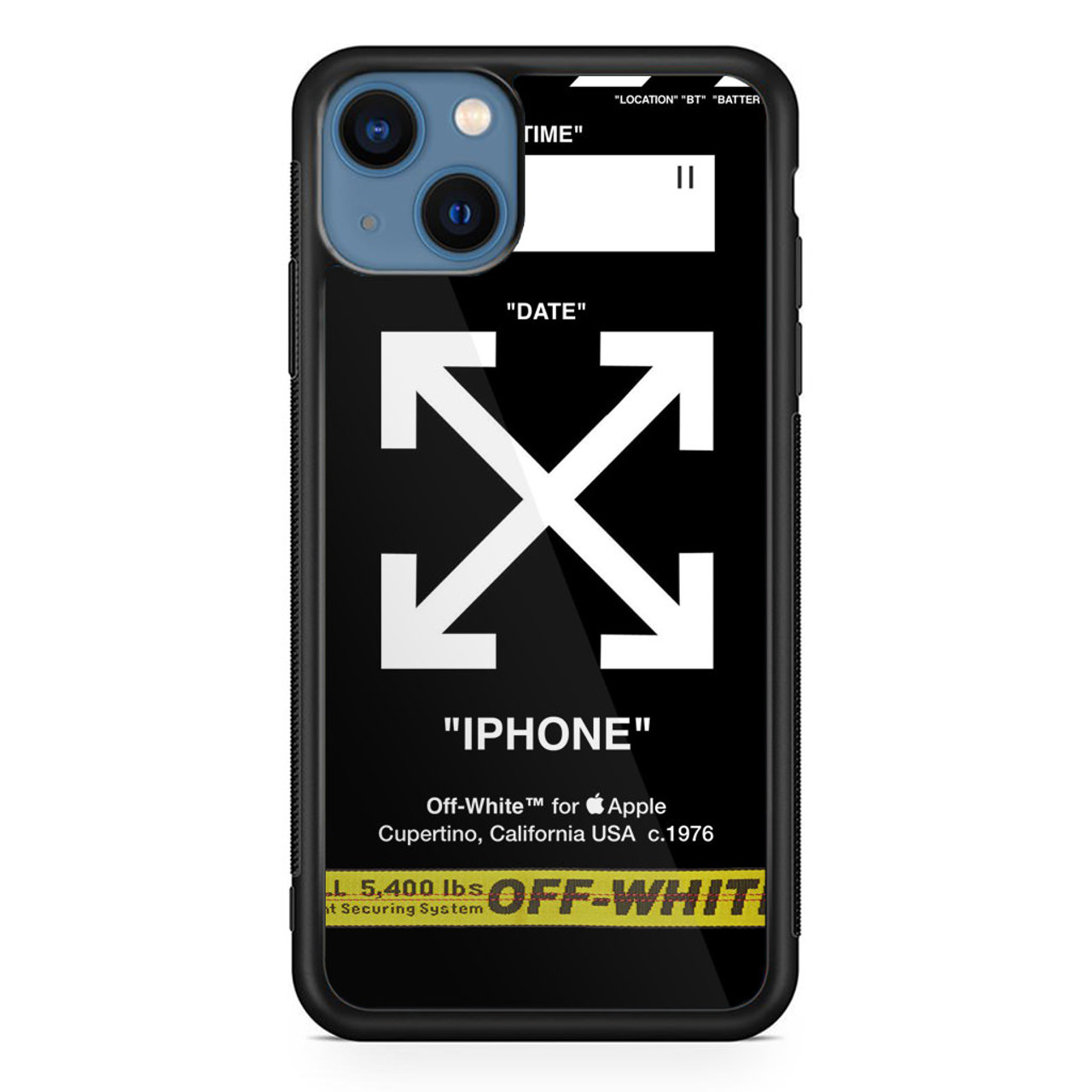Off White X Apple iPhone 13 Mini Case - CASESHUNTER