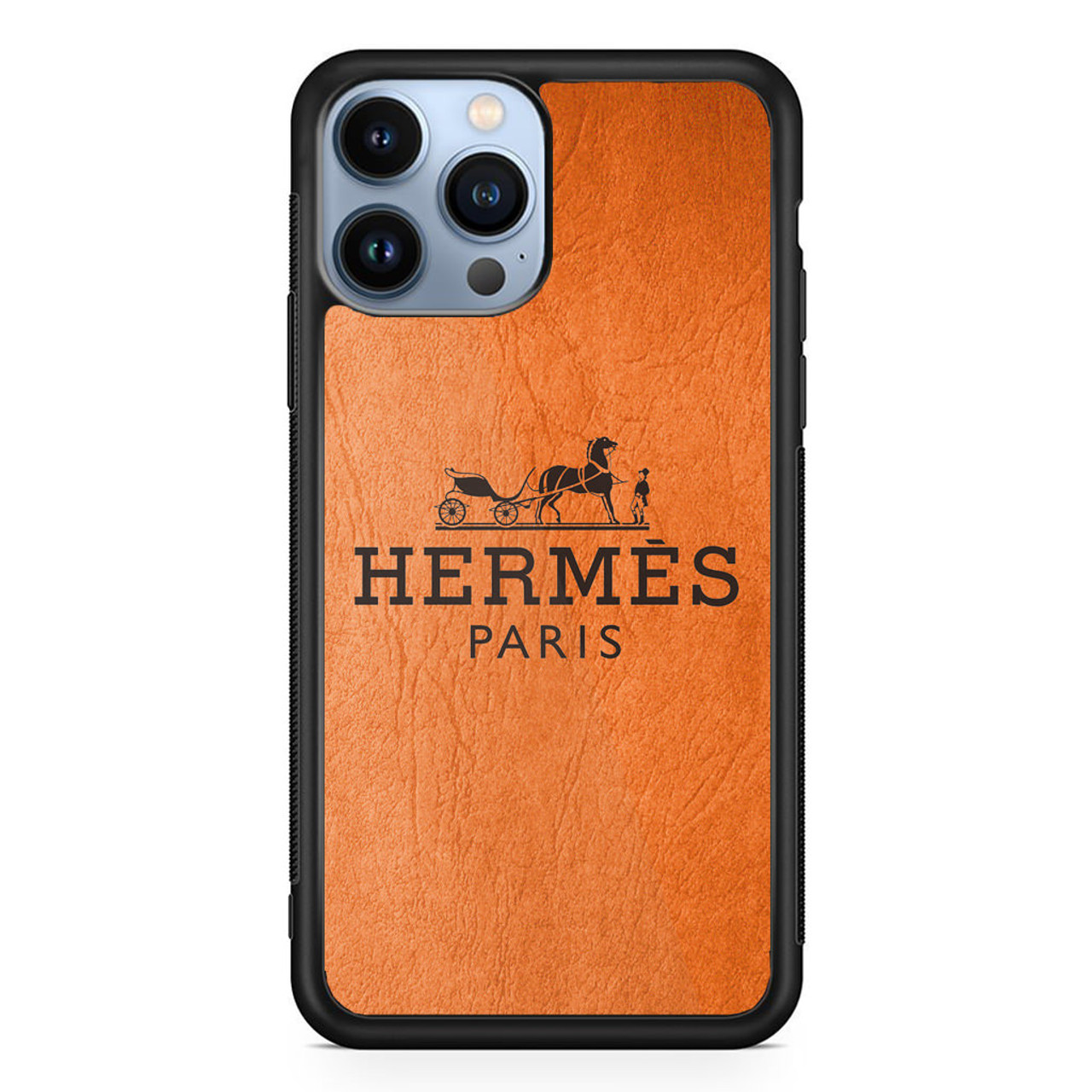HERMES PARIS CITY LOGO iPhone 14 Pro Max Case Cover