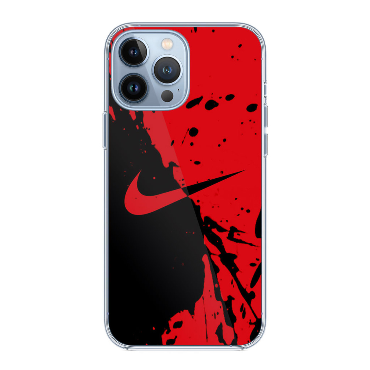 Nike Red and Black iPhone 13 Pro Case 