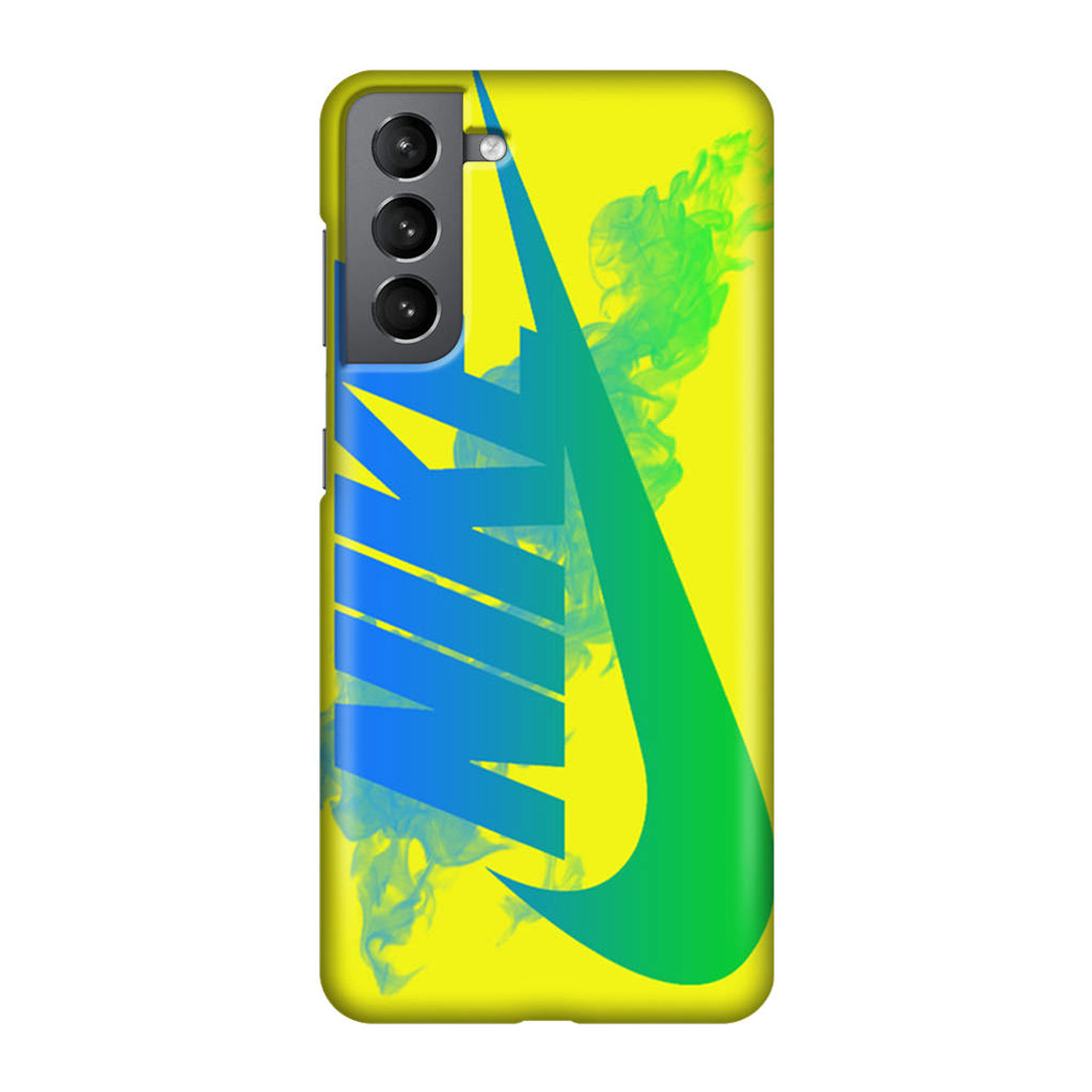 radikal Madison Skim Nike Logo in Yellow Samsung Galaxy S21 FE Case - CASESHUNTER