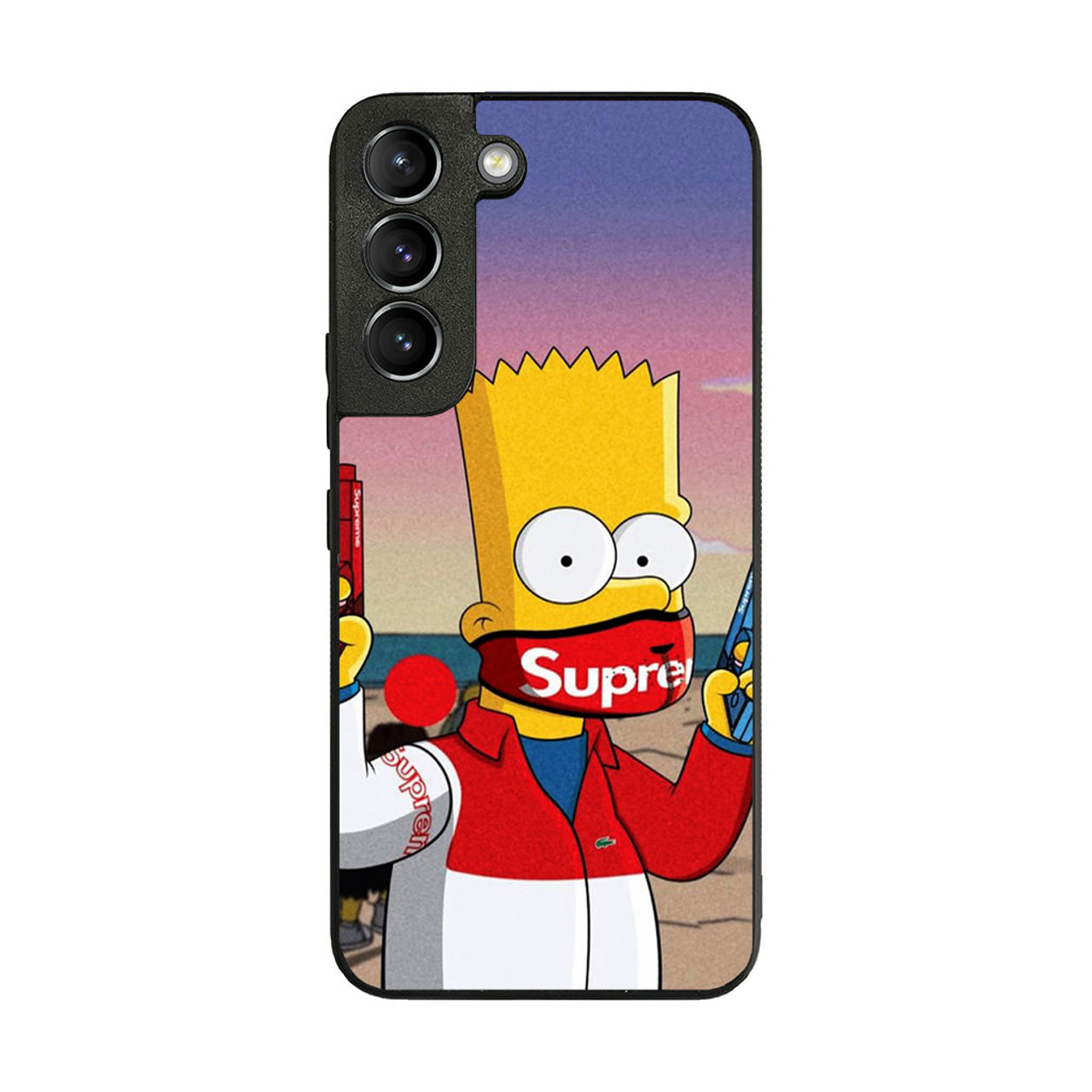 Soft TPU transparent Supreme case for iPhones