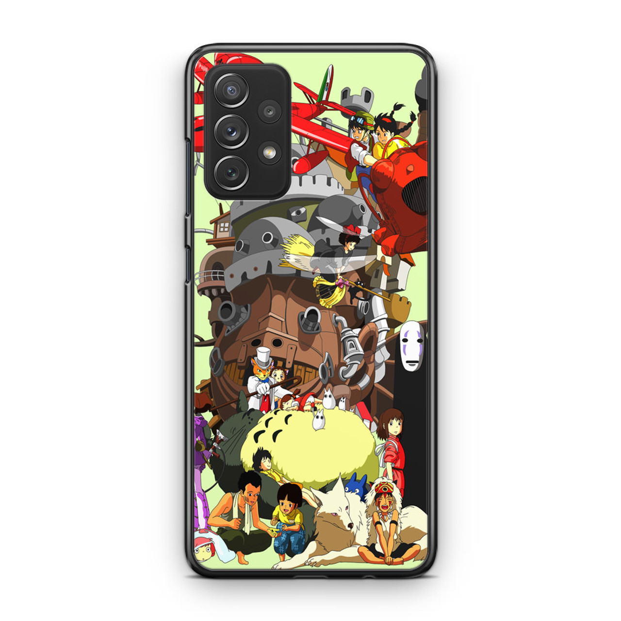 Studio Ghibli Collage Samsung Galaxy A13 Case - CASESHUNTER