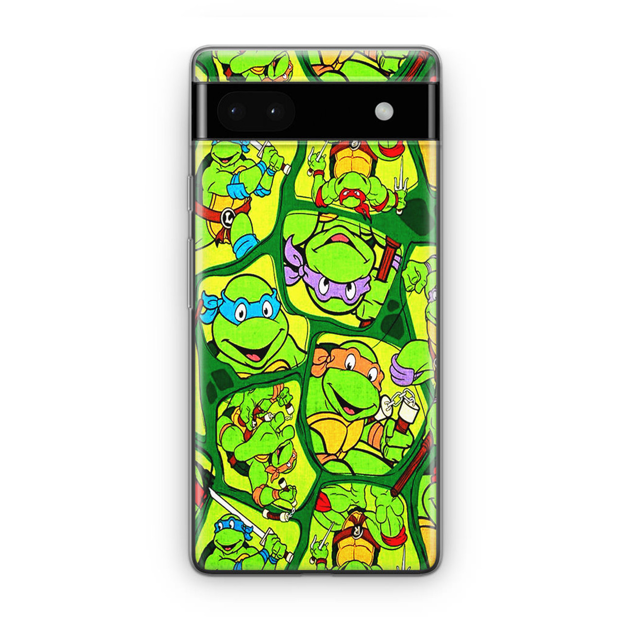 Teenage Mutant Ninja Turtles Collage Google Pixel 6A Case