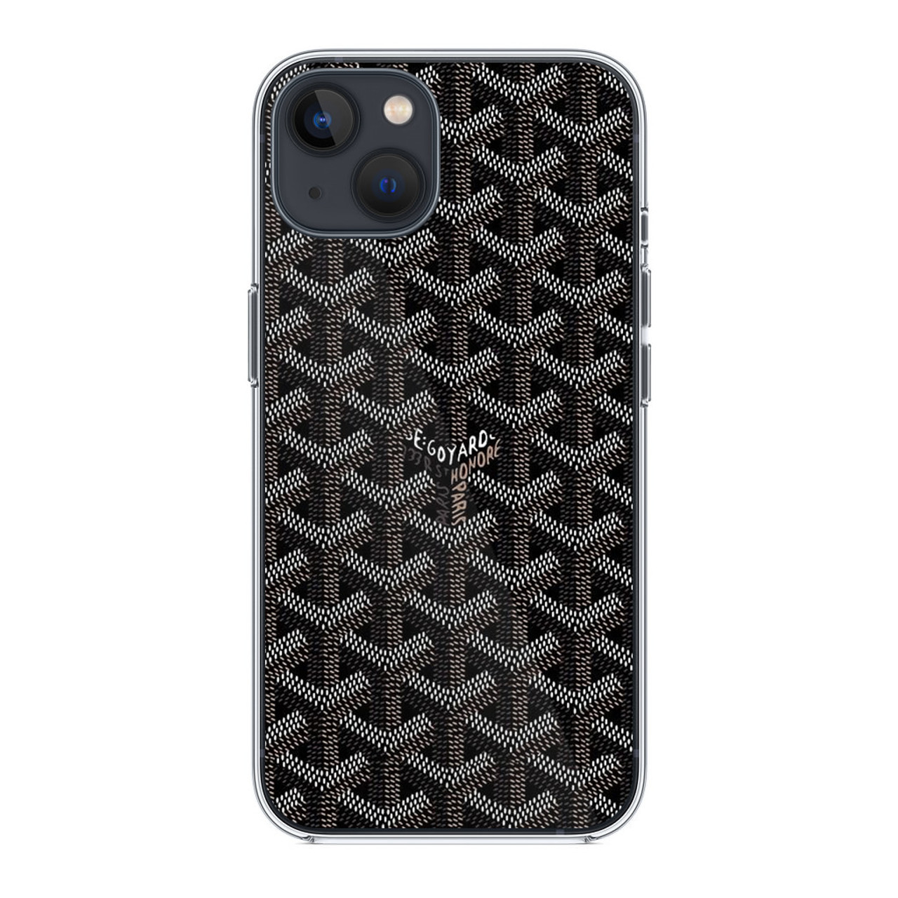 louis vuitton black Case iPhone 14, 14 Plus, 14 Pro