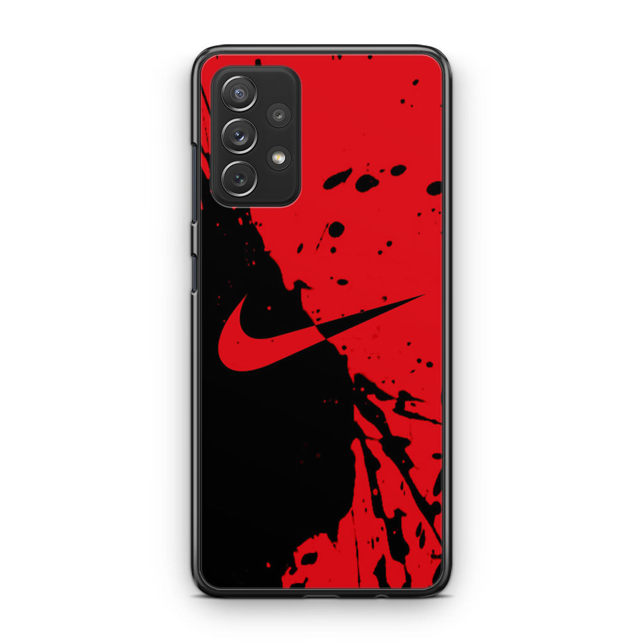 Klan reparere sennep Nike Red and Black Samsung Galaxy A23 5G Case - CASESHUNTER