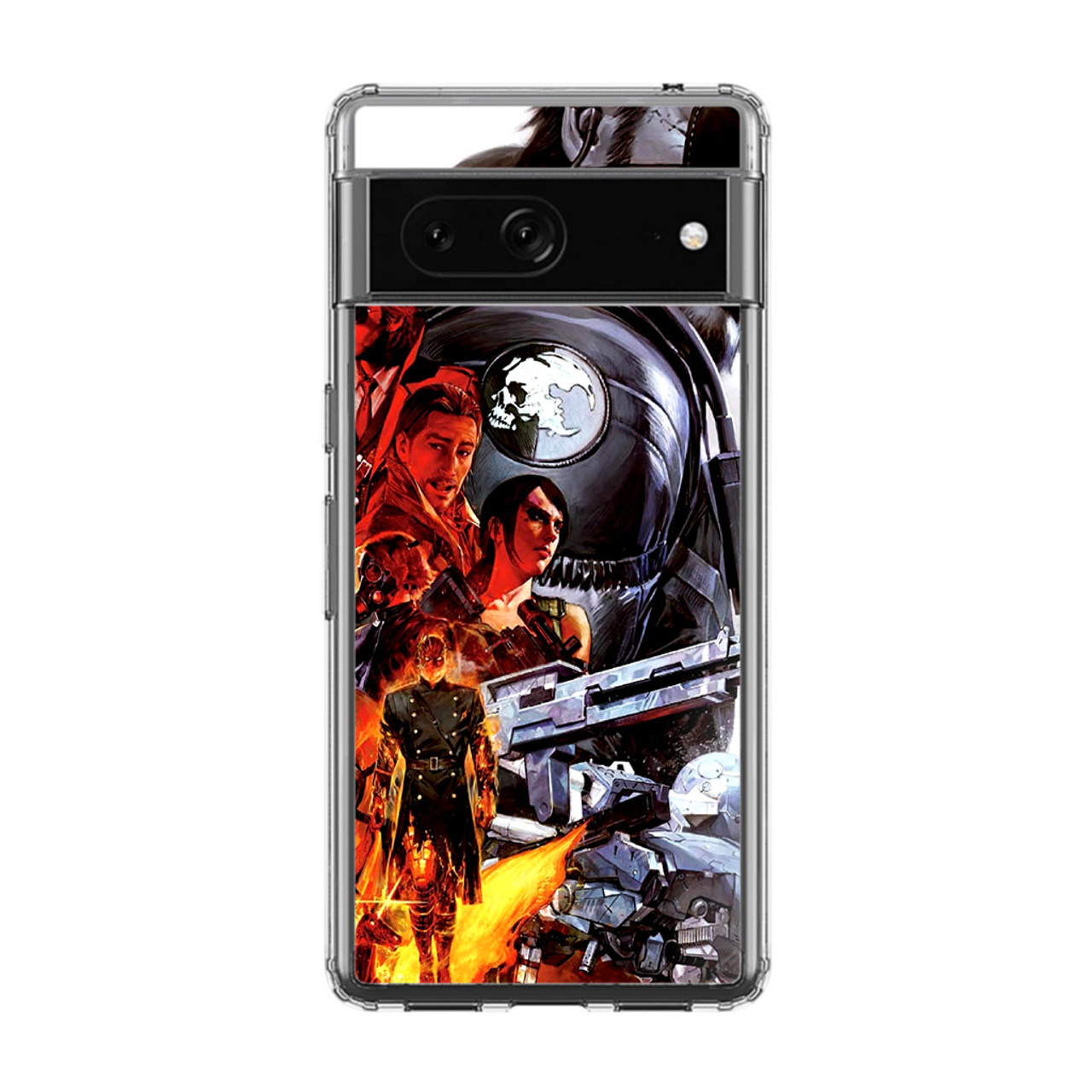 Metal Gear V The Panthom Pain Solid Snake Google Pixel 7 Case