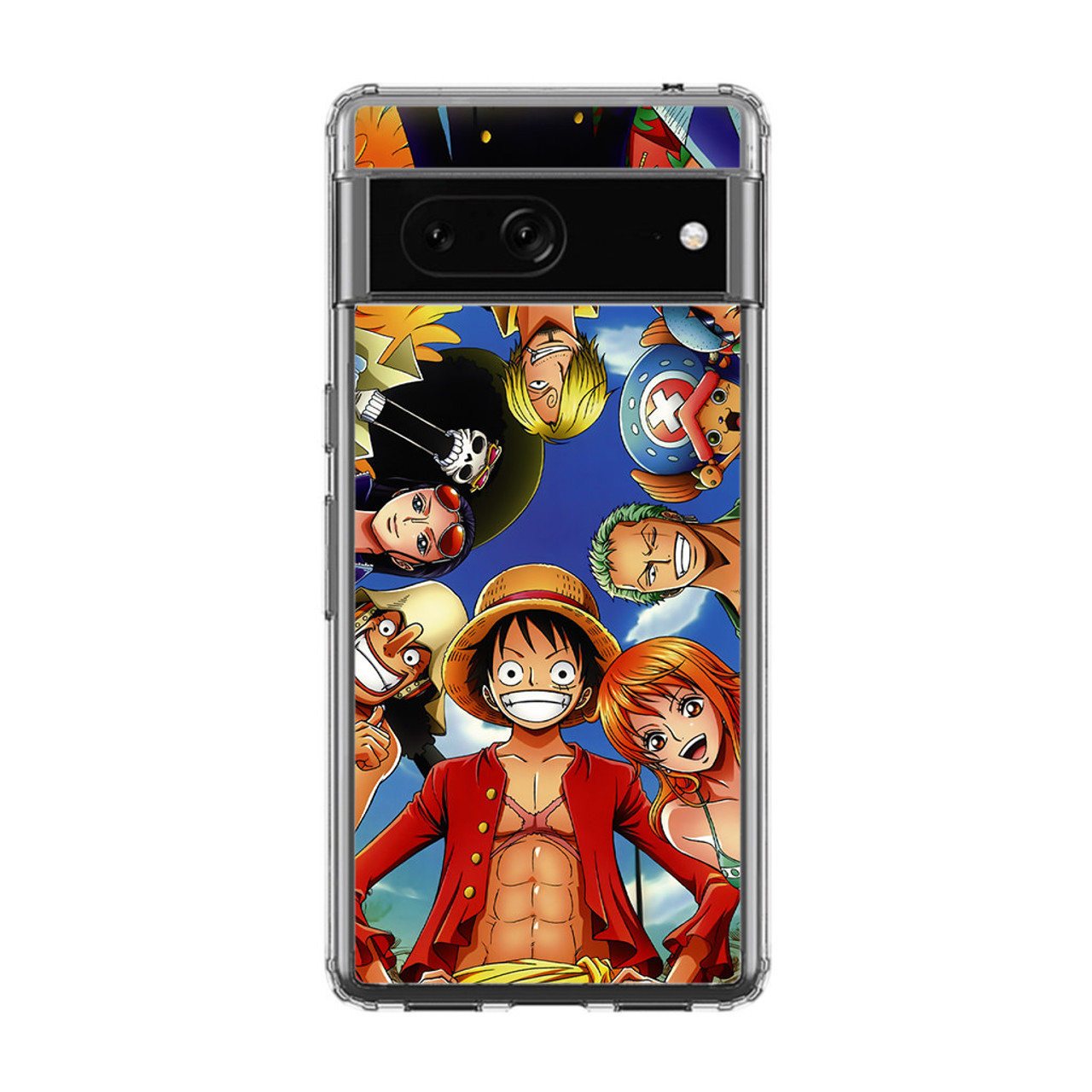 Luffy Snake Man Aura Google Pixel 7 Pro Case - CASESHUNTER