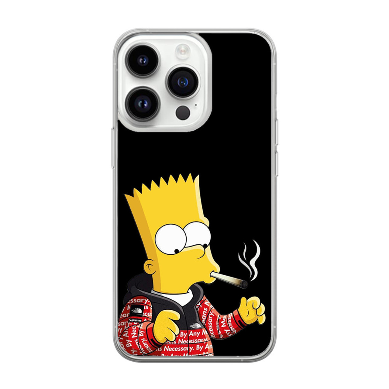 Bart Smoking Supreme iPhone 14 Pro Case - CASESHUNTER