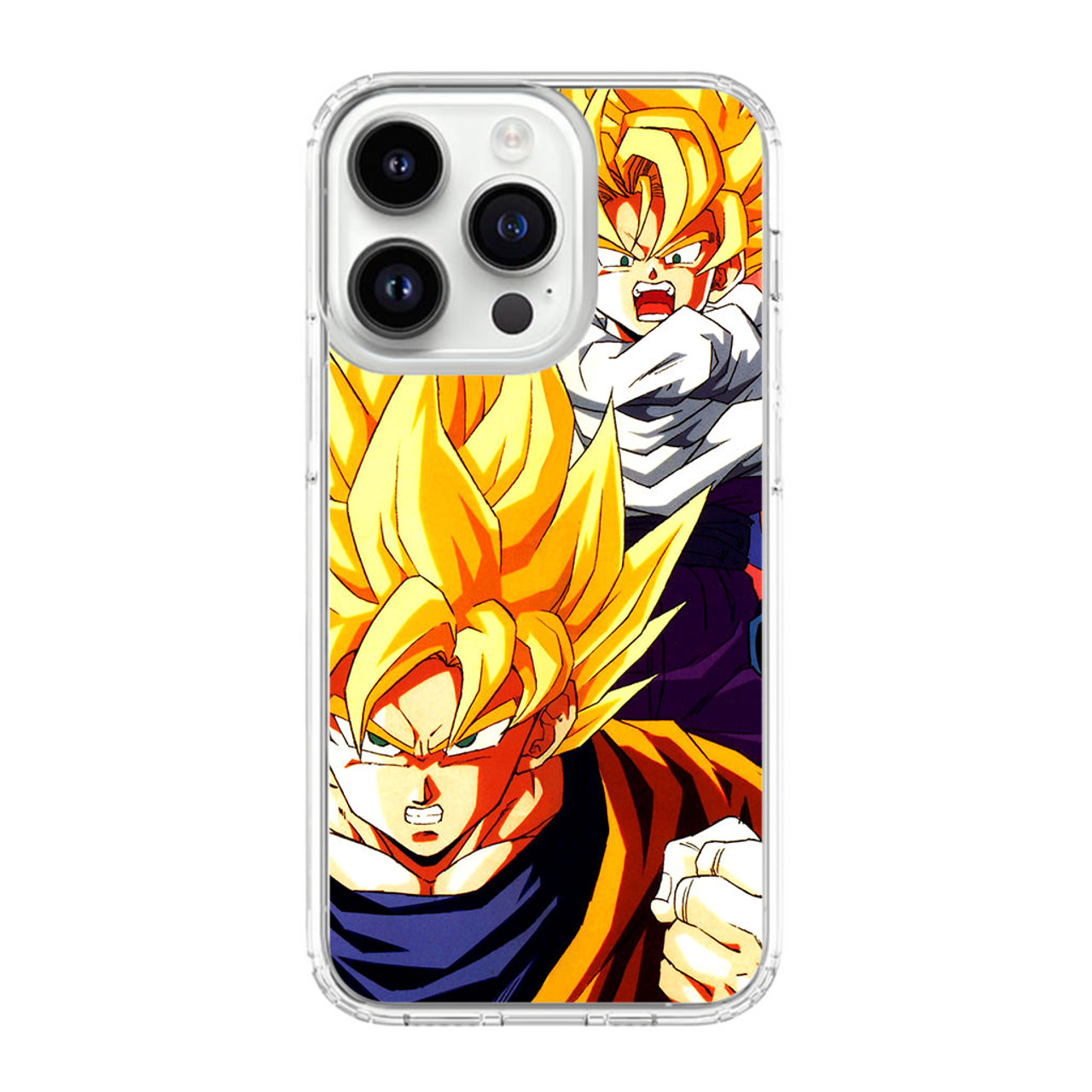 Dragonball-Z Goku Fire iPhone 14 Pro Case - CASESHUNTER