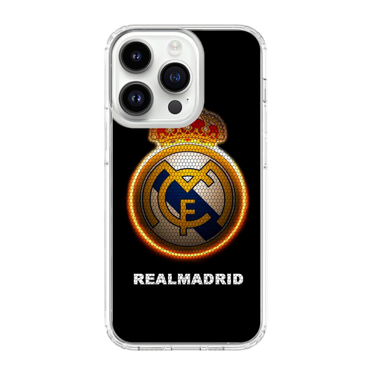 Iphone 14 Pro Case Transparent - Real Madrid CF