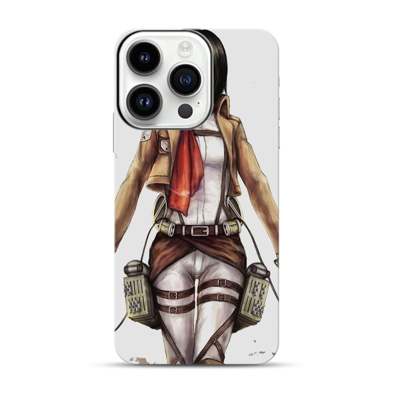 Cool Mikasa Ackerman Attack On Titan iPhone 14 Pro Max Case