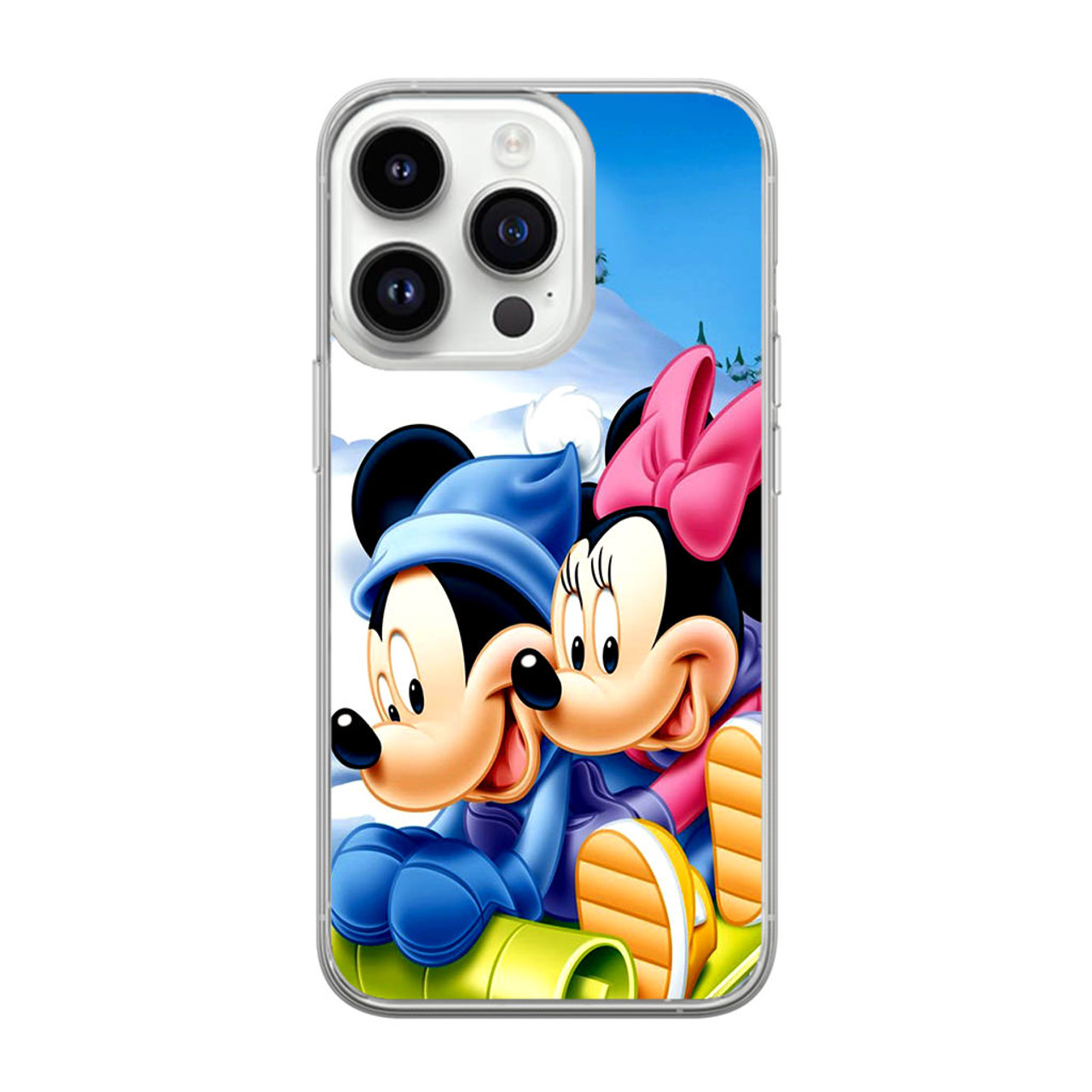 GUCCI FASHION MICKEY MOUSE iPhone 14 Pro Max Case Cover