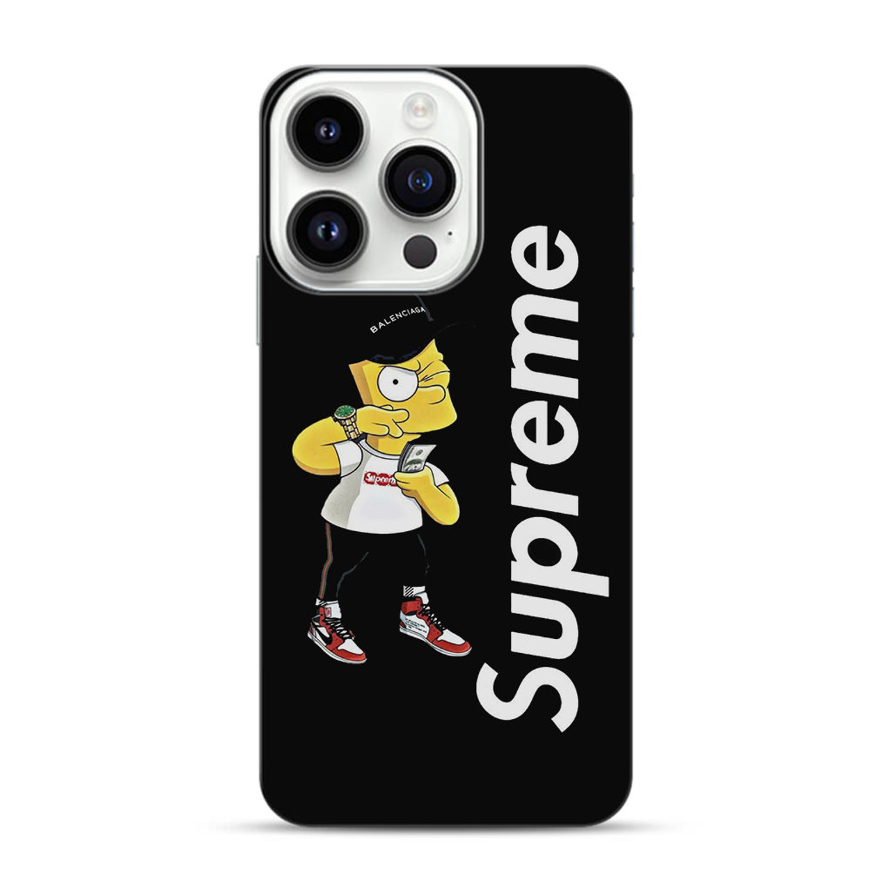 Bart Super Hypebeast LV Sup iPhone 14 Pro Max Case - CASESHUNTER