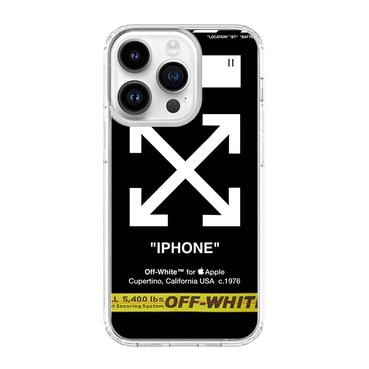 Off White X Apple iPhone 14 Pro Max Case - CASESHUNTER